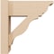 Ekena Millwork 6-in W x 14-in D x 14-in H Funston Trad Rough Cedar Woodgrain TimberThane Outlooker, Primed Tan OUTUR060X14X14FST04RCPR - alternate 4